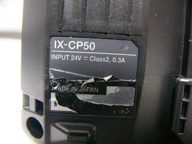 Yahoo!オークション - 動作保証 Keyence IX-CP50 コントロールパネル Yahoo!オークション - 動作保証 Keyence IX-CP50 コントロールパネル