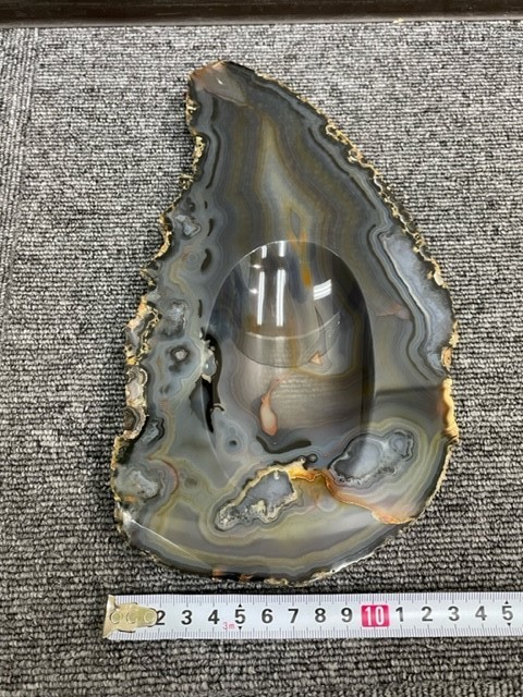 【DK 13703】煙草道具 石 灰皿 インテリア 雑貨 置物 中古 現状品の画像6