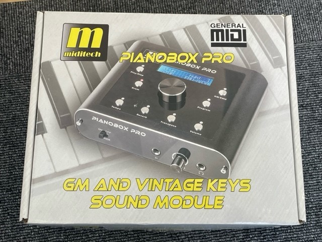 【BEF 312】PIANOBOX PRO GM & E-MU MIDI 音源モジュール 音楽 周辺機器 器材 通電確認済 中古 現状品の画像9