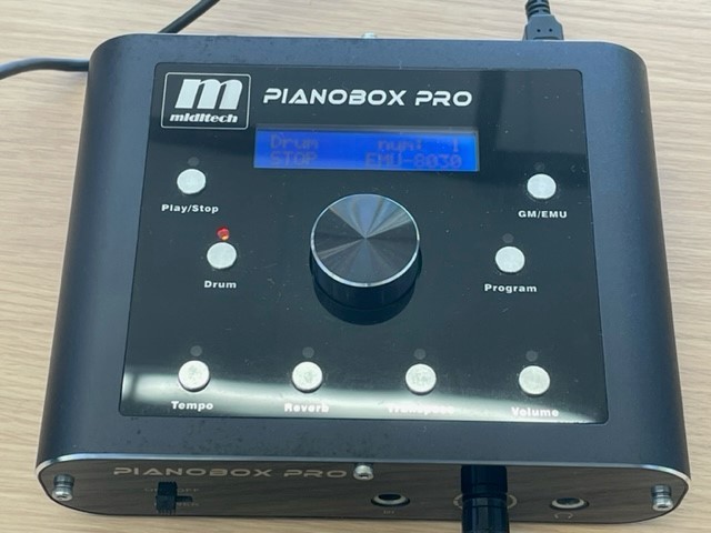 【BEF 312】PIANOBOX PRO GM & E-MU MIDI 音源モジュール 音楽 周辺機器 器材 通電確認済 中古 現状品の画像7