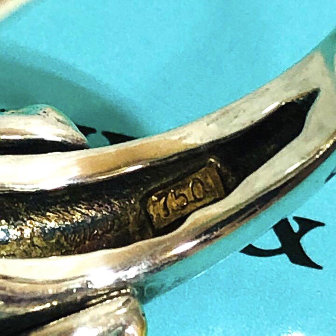 Tiffany ゴールド750 シルバー925 リング サイズ7.5 | www.agvi.es