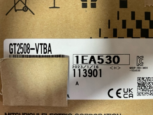 国内正規品　三菱電機　タッチパネル　GT2508-VTBA　未開封
