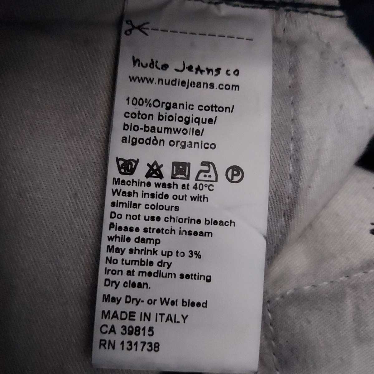 Nudie Jeans ヌーディージーンズ SLIM JIM/ORG DRY BLACKデニム Nudie Jeans ヌーディージーンズ SLIM JIM/ORG DRY BLACKデニム