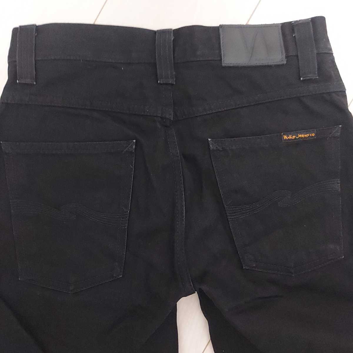 Nudie Jeans ヌーディージーンズ SLIM JIM/ORG DRY BLACKデニム Nudie Jeans ヌーディージーンズ SLIM JIM/ORG DRY BLACKデニム