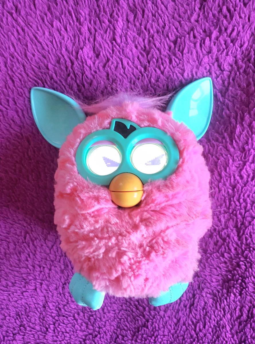 Furby ファービー Japanesetoy 中古品 作動確認済み ピンク 水色 パーブル かわいい １円スタート 新春初売り！の画像2