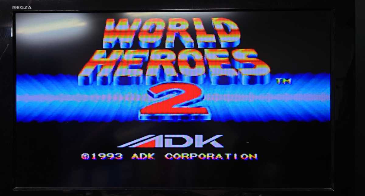 【BK-1716】 ADK WORLD HEROES 2 ワールドヒーローズ2 SNK 餓狼伝説 SPECIAL スペシャル ROM カセット 2本 セット レトロ カートリッジの画像5