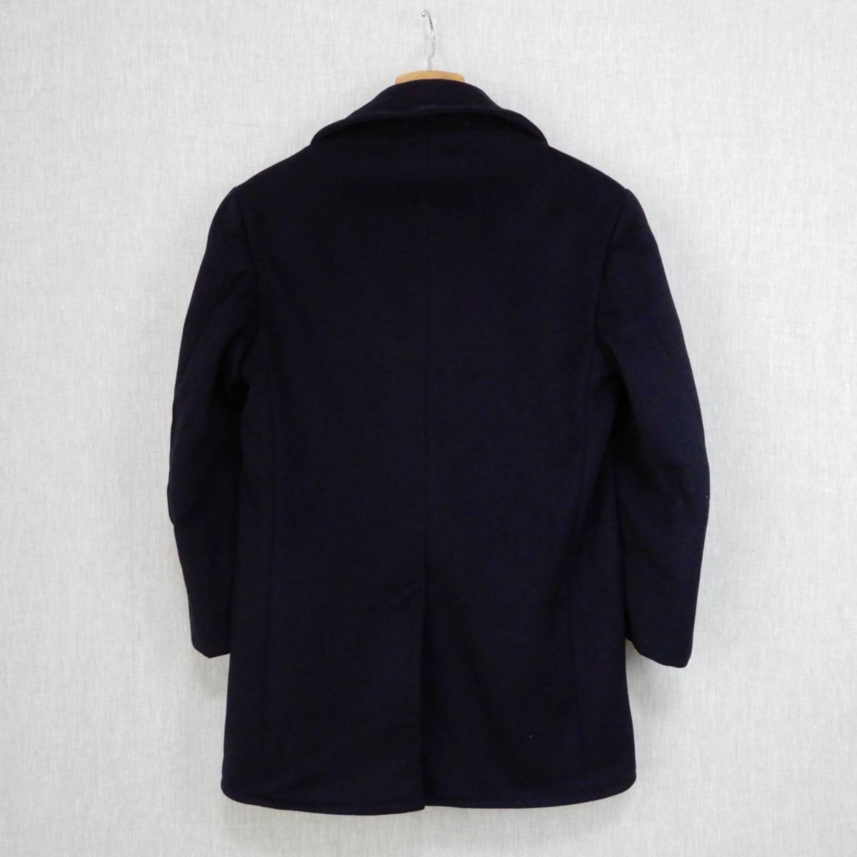 US NAVY P-COAT 1960s Size About36 Vintage アメリカ海軍 ピーコート 1960年代 サイズ36位 ヴィンテージ 米軍実物 グッドコンディション_画像3