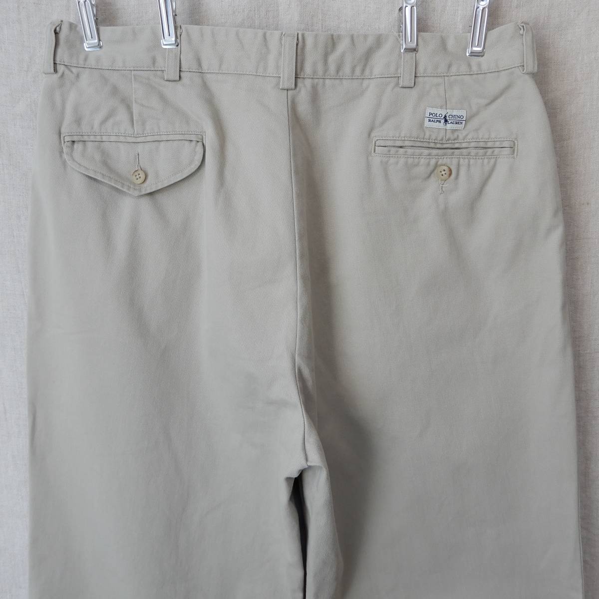Polo by Ralph Lauren HAMMOND PANT W36 L29 RL202304 1990s Polo by Ralph Lauren HAMMOND PANT W36 L29 RL202304 1990s