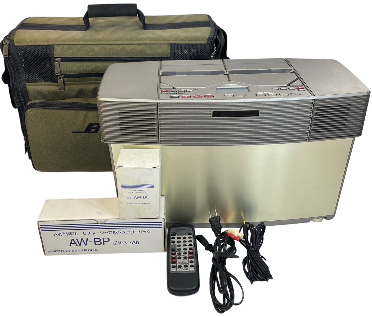 ヤフオク! - 【専用バッグ/純正リモコン付】銘機! BOSE ボーズ A...