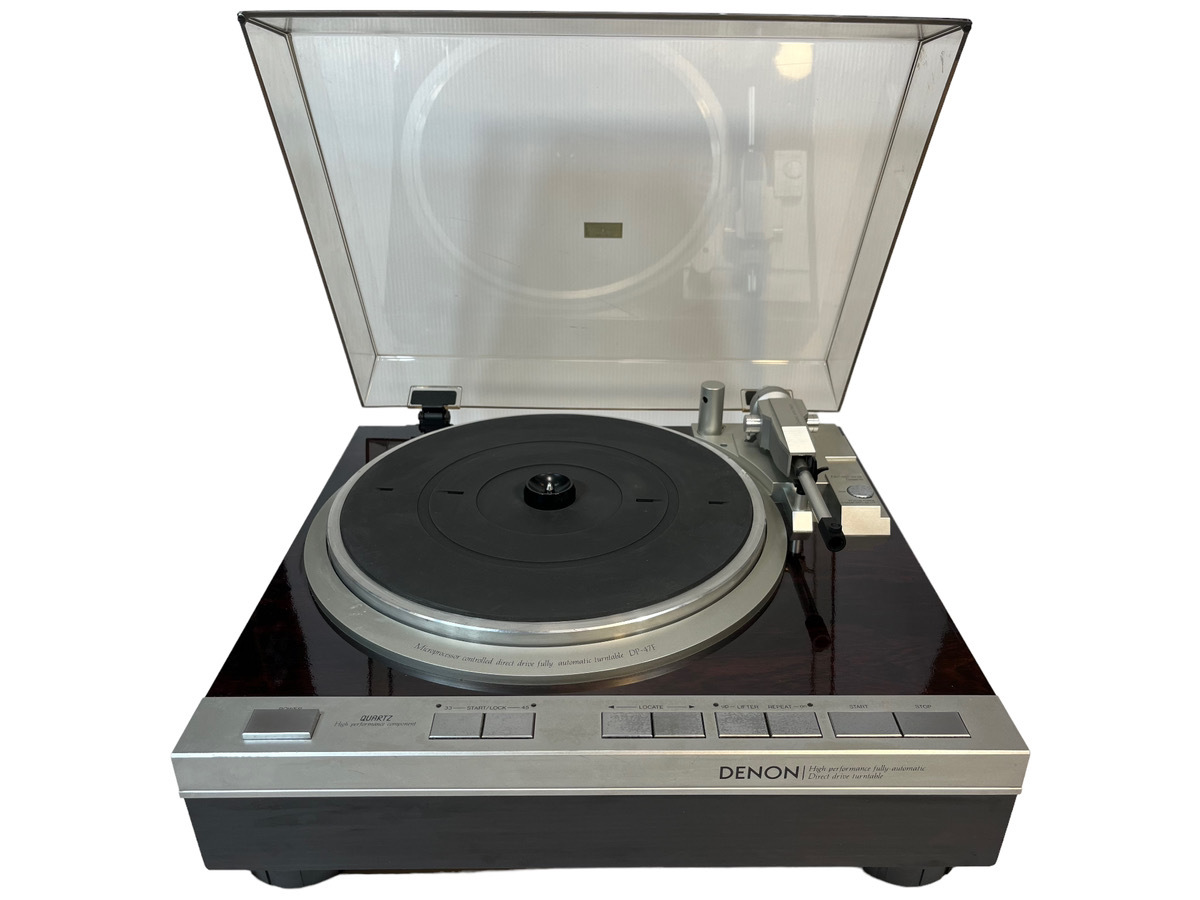 極美品☆動作品】DENON デノン DP-47F フルオート レコードプレーヤー