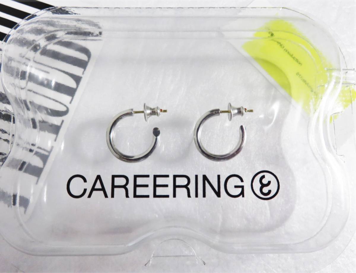 送料無料 新品 定価3.6万 CAREERING PLACEBO 301 シルバー ユニ