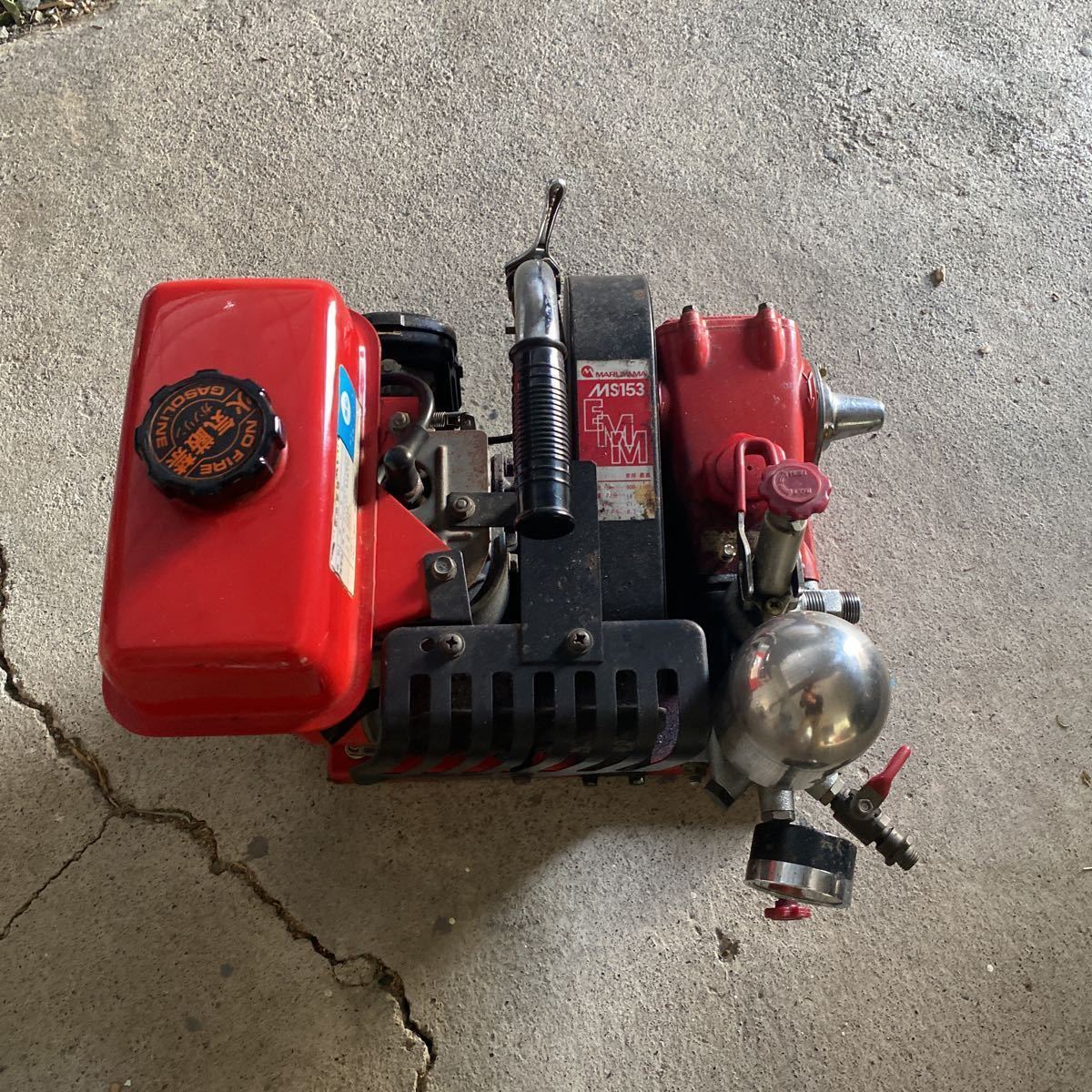 動力噴霧器 三菱エンジン 丸山動噴 MS153EMM 動作確認済み www