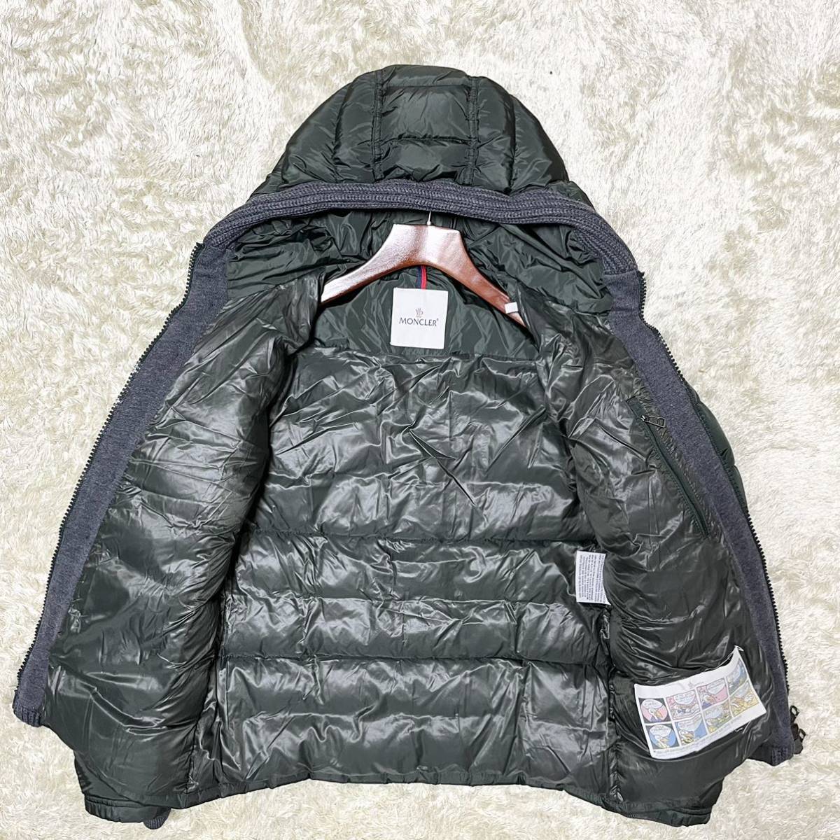 美品 LEON掲載 MONCLER ダウンジャケット | www.jarussi.com.br