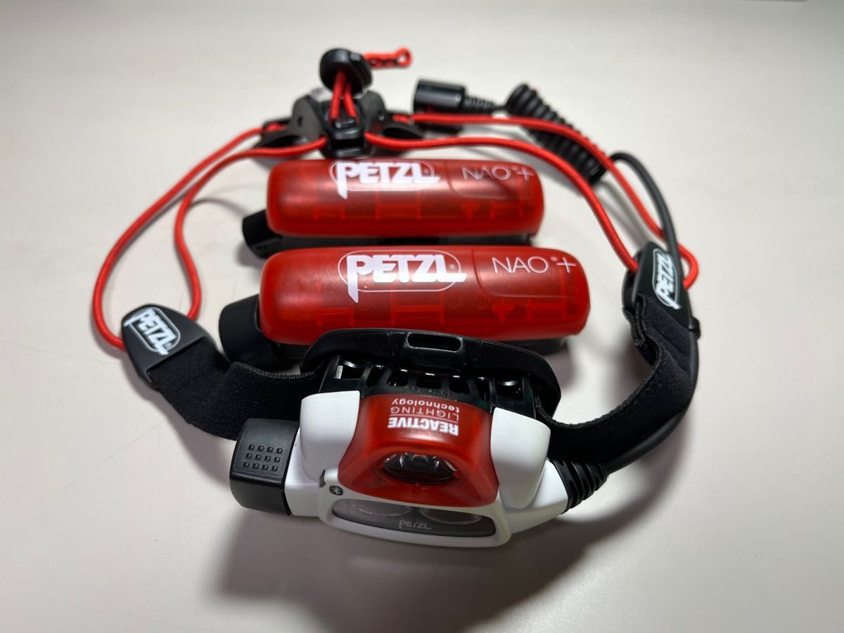 PETZL nao+ 予備バッテリー LEDヘッドランプ