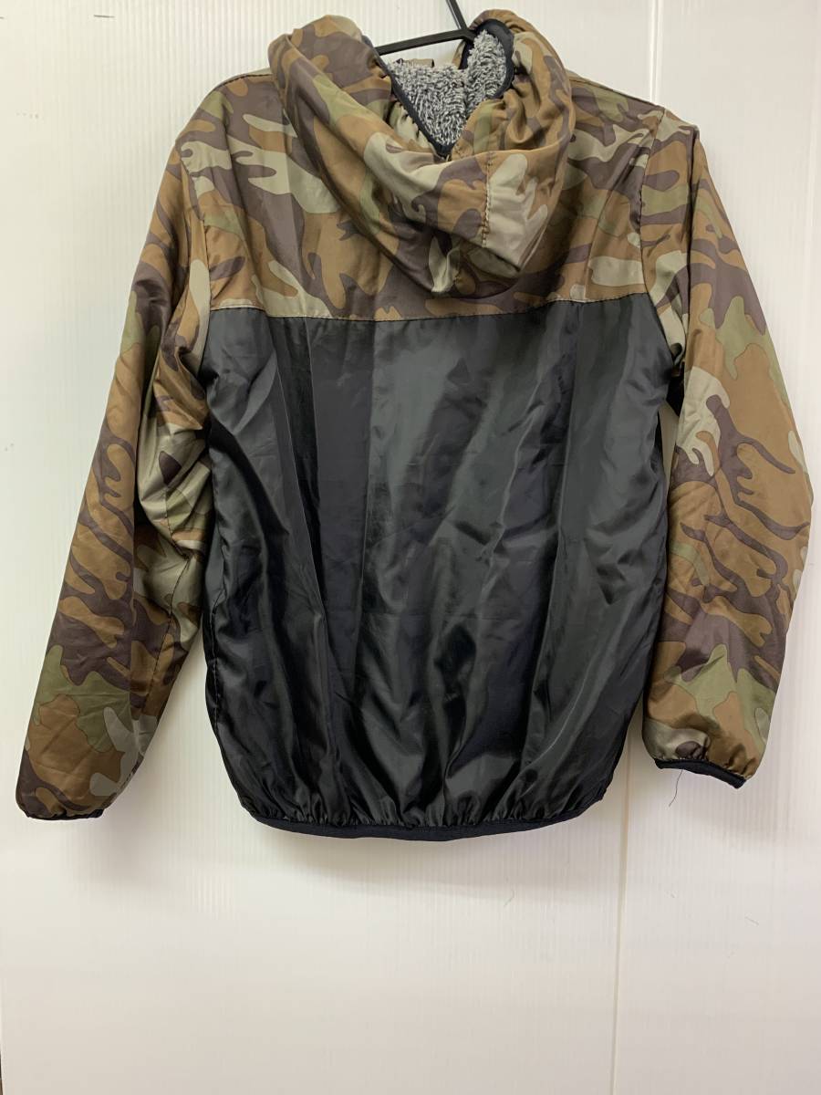 z218*SHISKY long sleeve with a hood . polyester jacket size 140* winter 