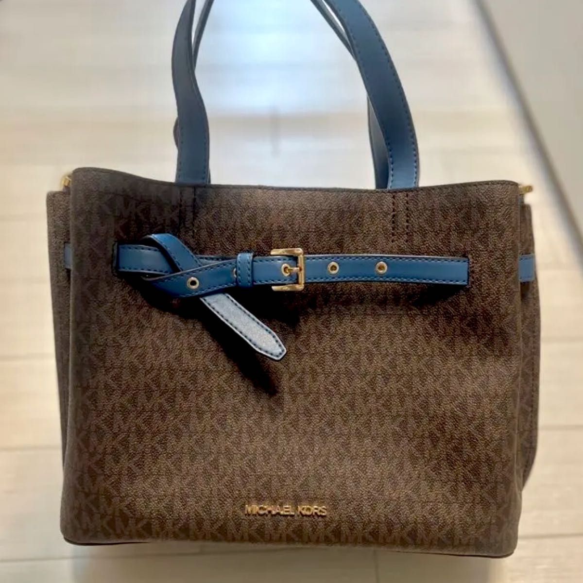 3/29まで マイケルコースMICHEALKORS 2WAYショルダーバッグ ブラウン
