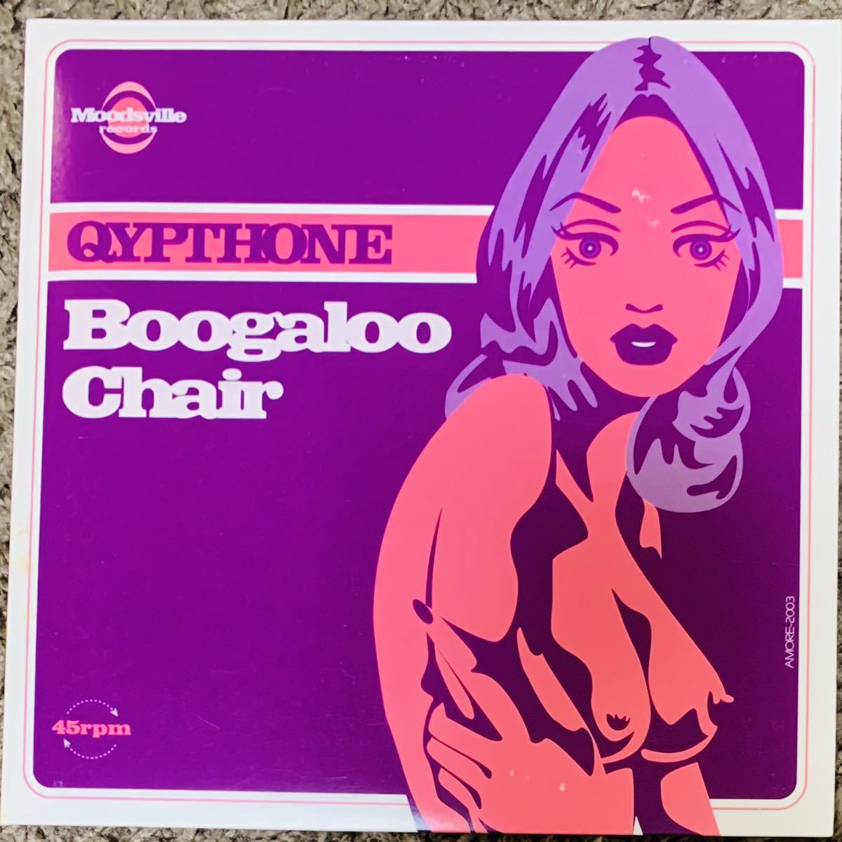 QYPTHONE / BOOGALOO CHAIR 和物 小西康陽リミックス収録 ピチカート風 完全限定1000枚レア盤 GOGO 7inch 7インチ 中古_画像1