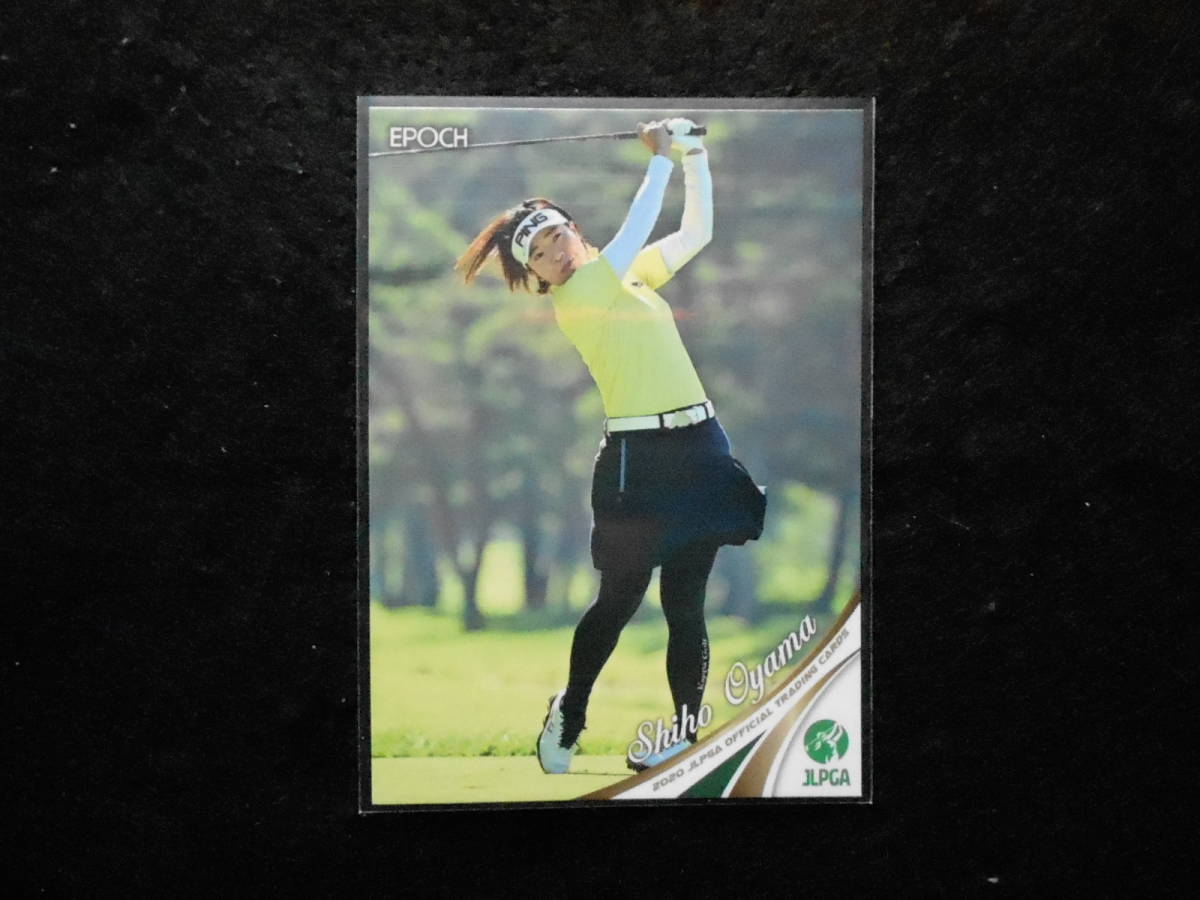 エポック2020JLPGAOFFICIALTRADINGCARDS大山志保エポック女子ゴルフカード_画像1