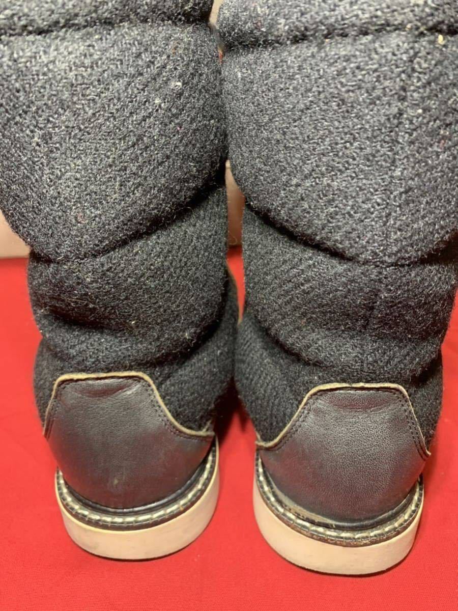  free shipping! North Face npsi Harris tweed black 24cm THE NORTH FACE HARRIS TWEED made in Japan npsi bootie - snow boots 