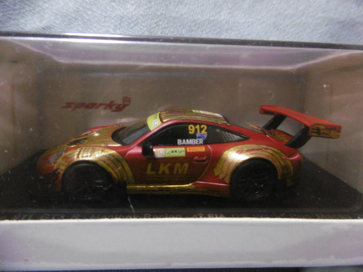 未開封新品 sparky Porsche 911 GT3 R - Manthey - Racing - 4th FIA GT World Cup Macau 2019 _画像2