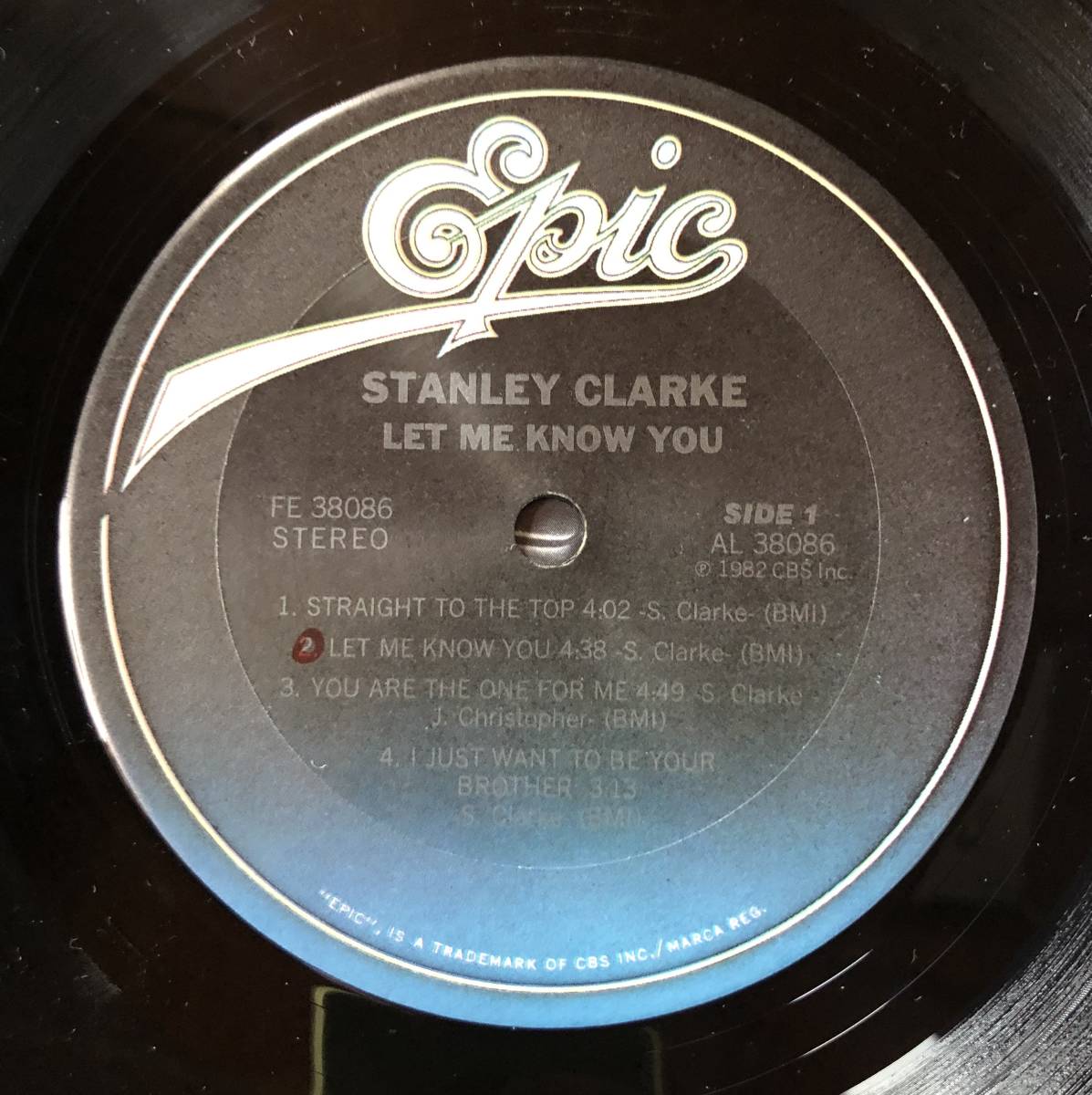 LP-Jan / 米 Epic / STANLEY CLARKE / Let Me Know You_画像3