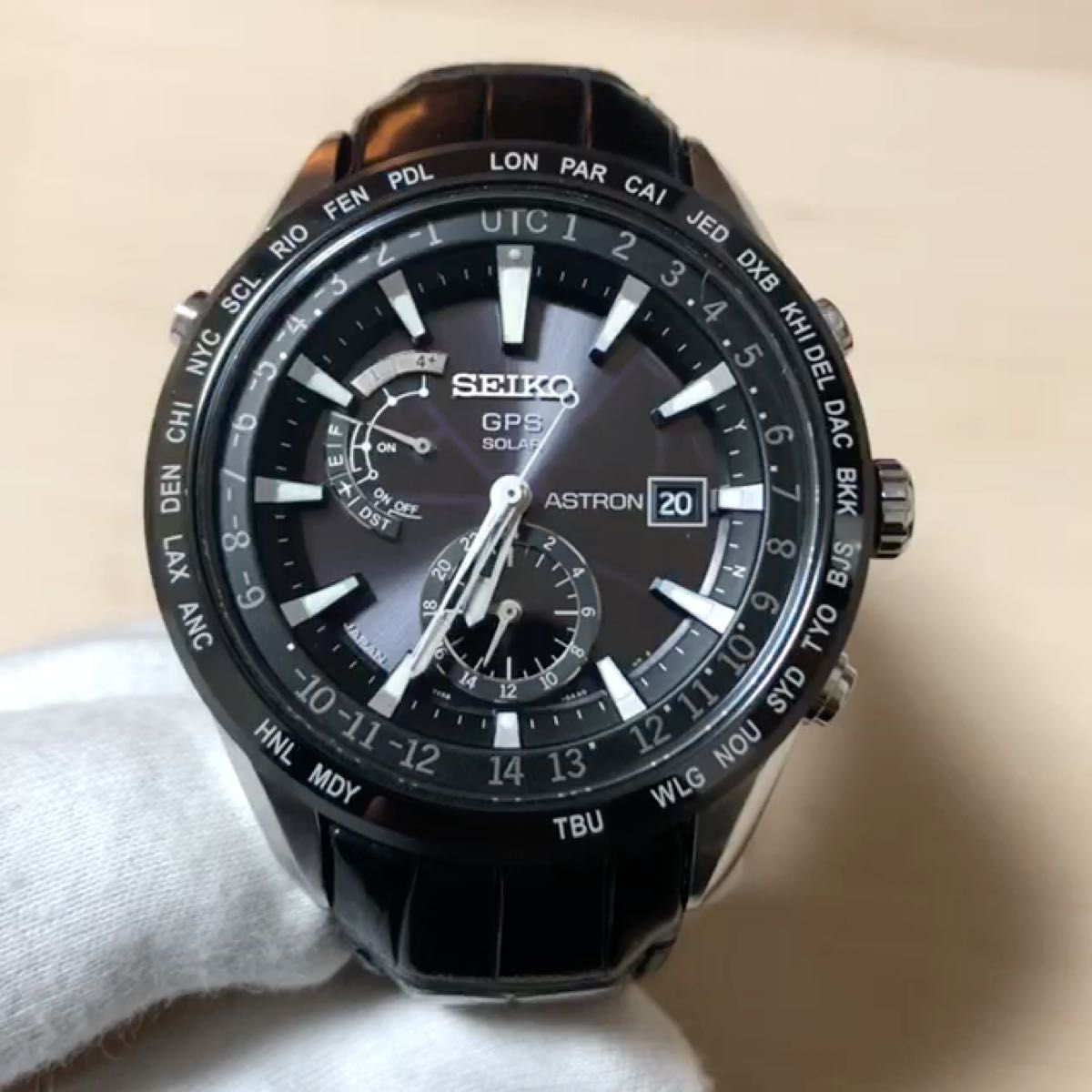 最高級 新品即納 付属品完備 SEIKO Coutura SSG021 セイコー クロノグラフ 「誤差10万年に1秒」上級コーチュラ  全身強化ＩＰブラック 腕時計、アクセサリー メンズ腕時計 