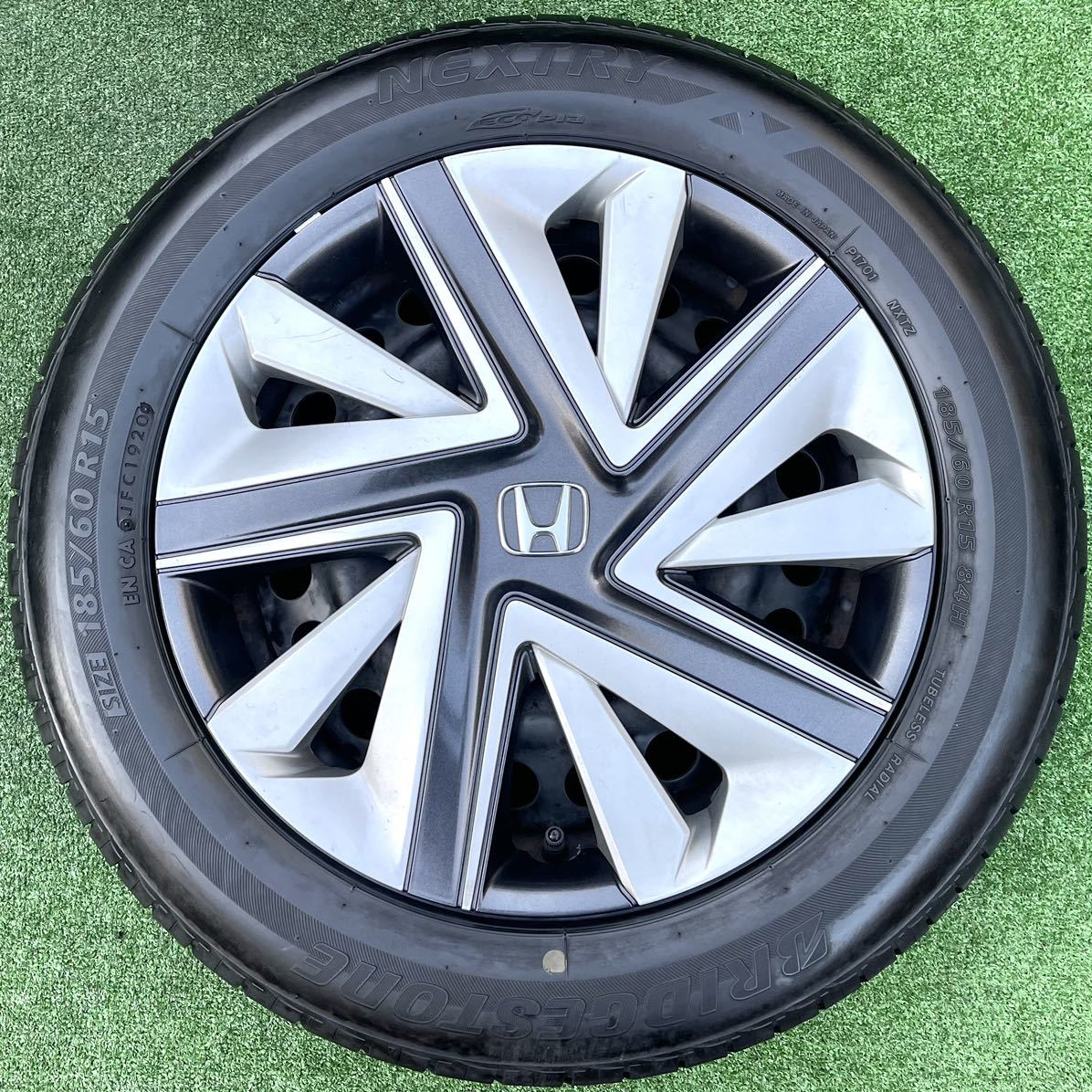 ホンダ ブリヂストン 185/60R15 スチールホイールセット-