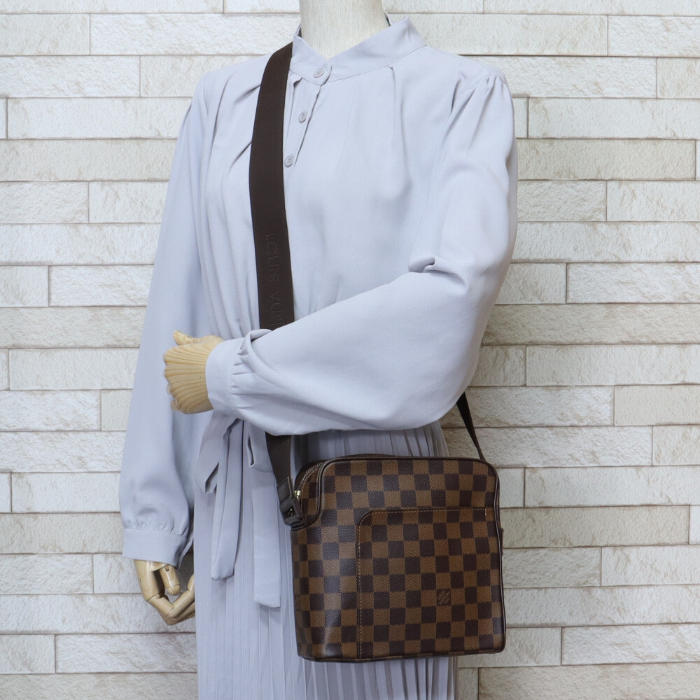 ルイヴィトン LOUIS VUITTON ブラウン レディース ダミエキャンバス