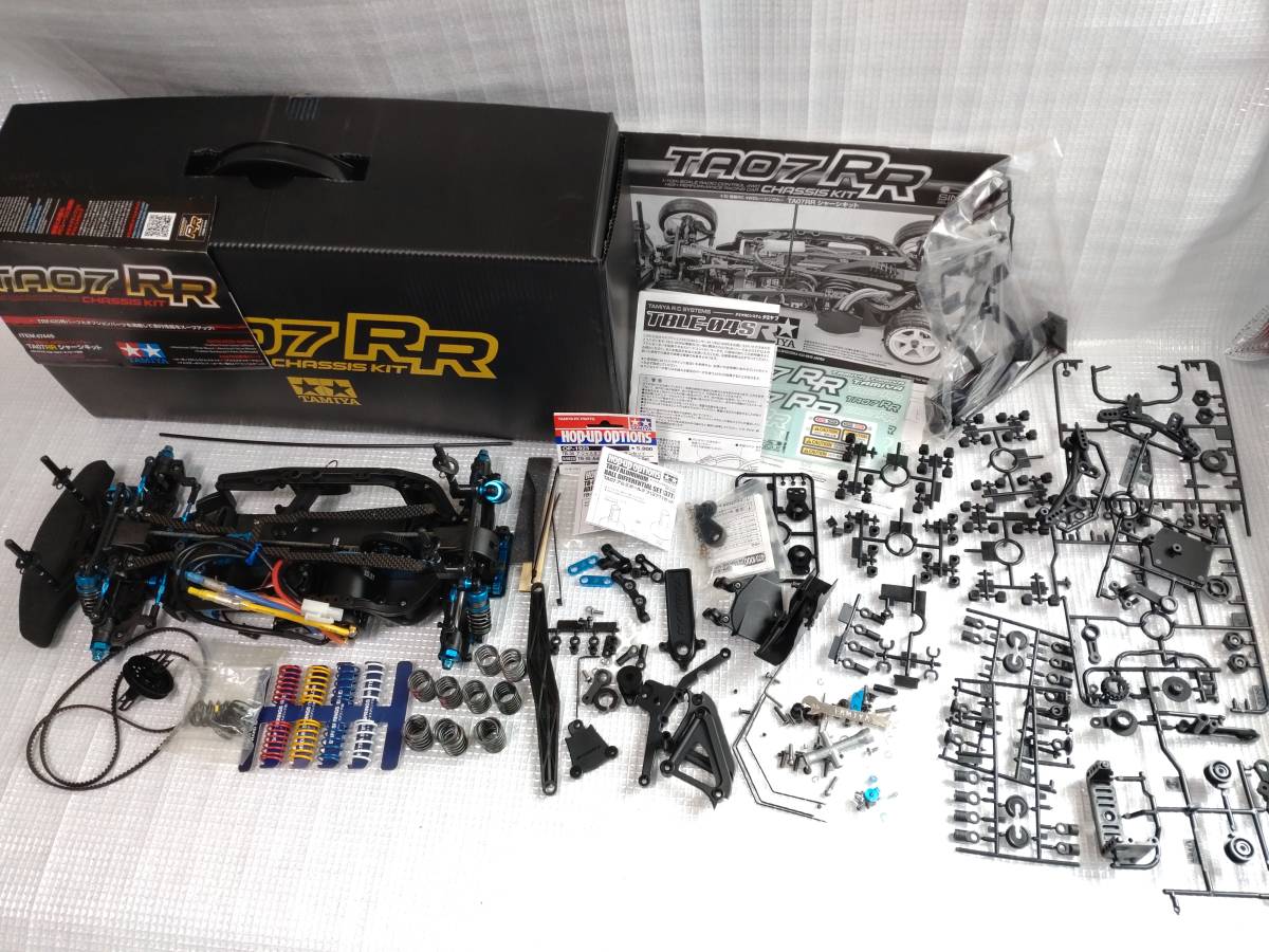 がすべてで】 TAMIYA タミヤ TA07 RR TBLE-04SRアンプ、15.5Tモーター