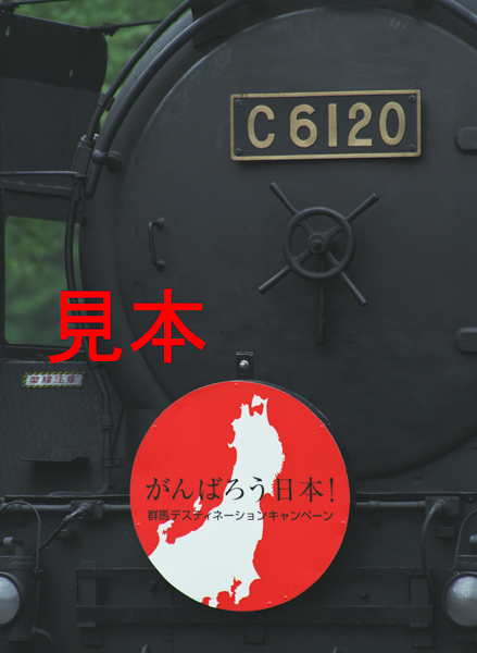 鉄道写真、645ネガデータ、162019690008、C61-20試運転（がんばろう日本ヘッドマーク）、JR上越線、水上駅構内、2011.05.26、（3362×4591_画像1