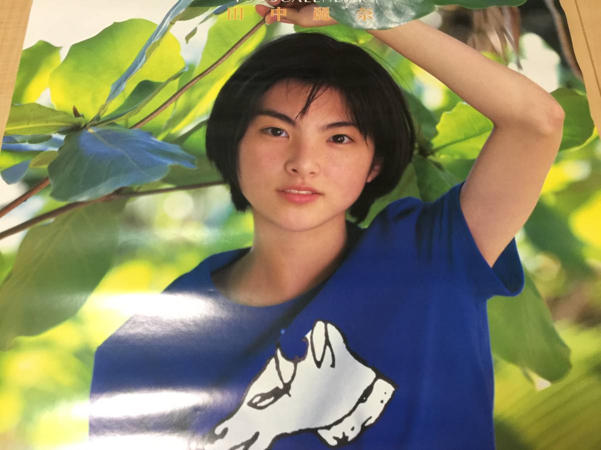 田中麗奈　1999年　カレンダー　未使用　集英社　ヤングジャンプ　女優　　　　KK2_画像3