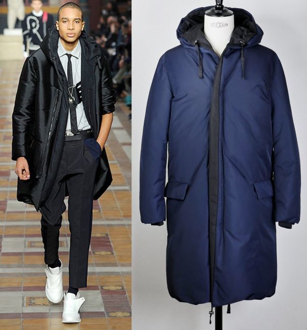 14AW LANVIN ランバン ダウン コート 44 ルカオッセンドライバー