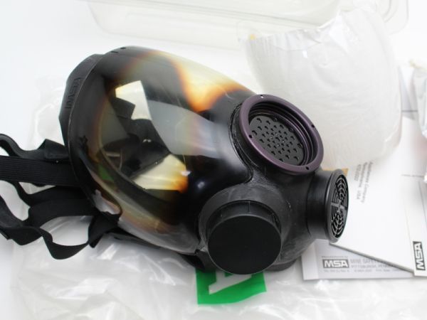 実物□MSA ADVANTAGE 1000 Gas Mask□Mサイズ□ガスマスク(個人装備