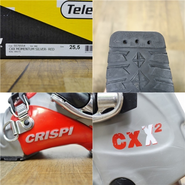 未使用 クリスピー CRISPI CXX2 25.5cm メンズ テレマーク スキーブーツ BCスキー アウトドア cg01oe-rk26y02026の画像10