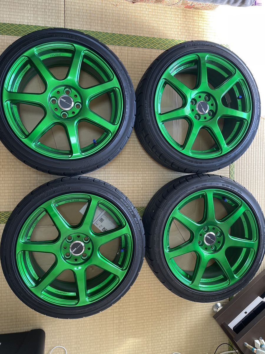 WORK EMOTION ワーク エモーション T7R カスタムペイント 4穴 PCD 100