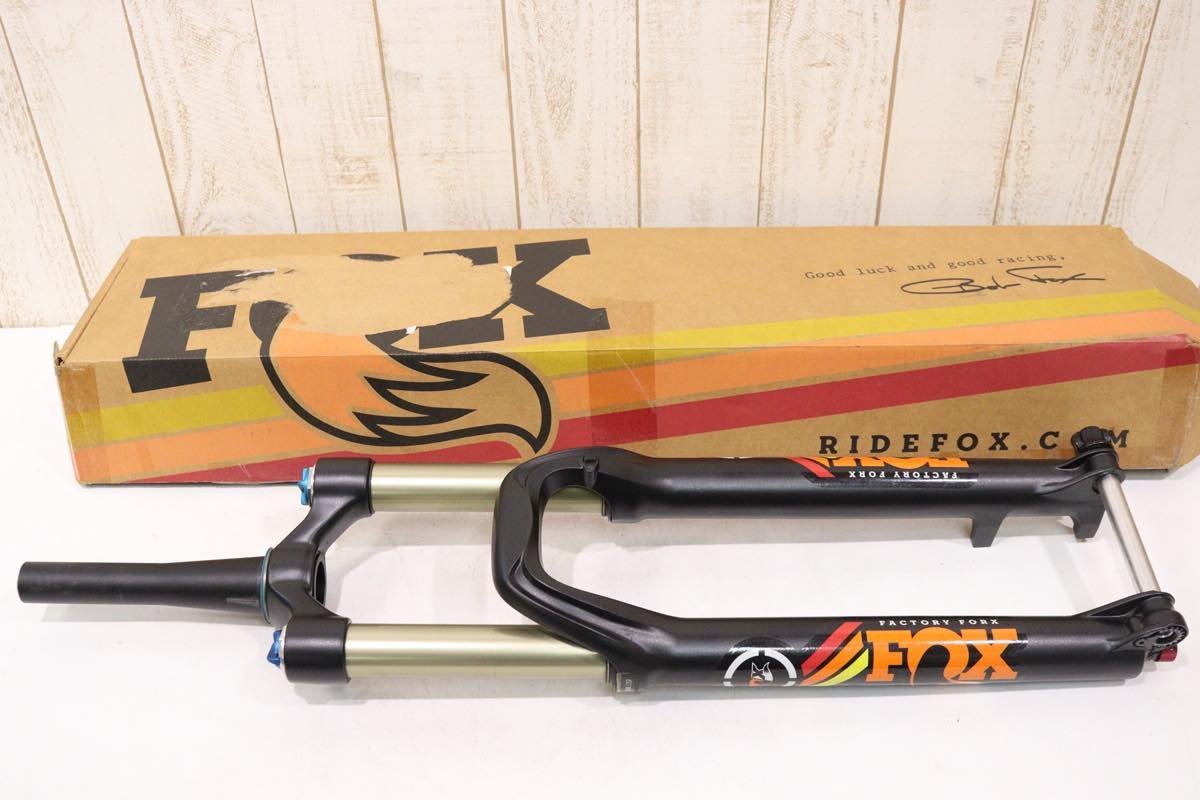 ☆FOX フォックス Evolution Series 34 FLOAT CTD フロントサスペンション 1.5 1-1/8 Tapered  コラム残長172mm 29er 美品