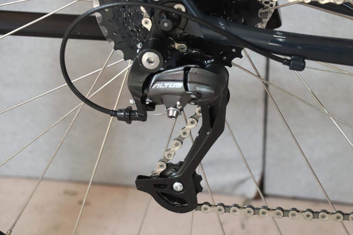 リアキャリア付!!■TREK トレック FX2 DISC クロスバイク SHIMANO 2X9S サイズL 2023年モデル 超美品_画像5