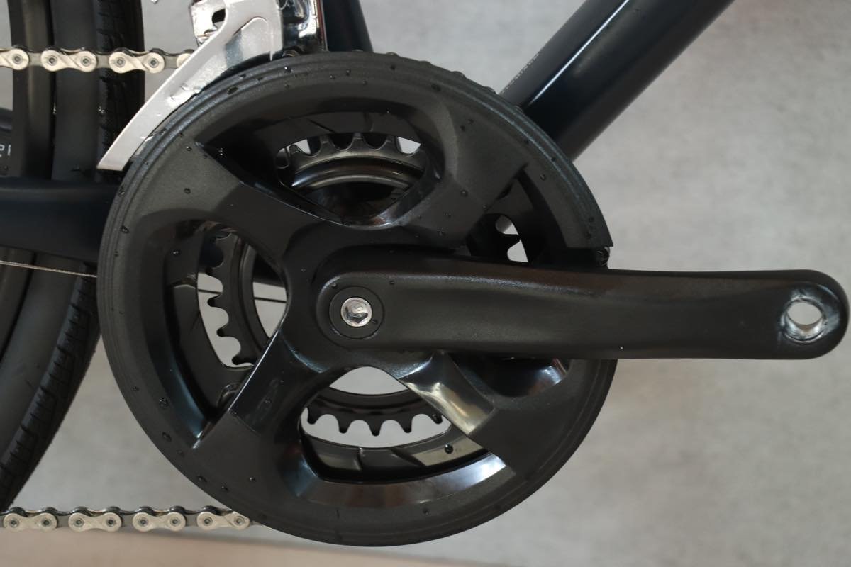 リアキャリア付!!■TREK トレック FX2 DISC クロスバイク SHIMANO 2X9S サイズL 2023年モデル 超美品_画像2