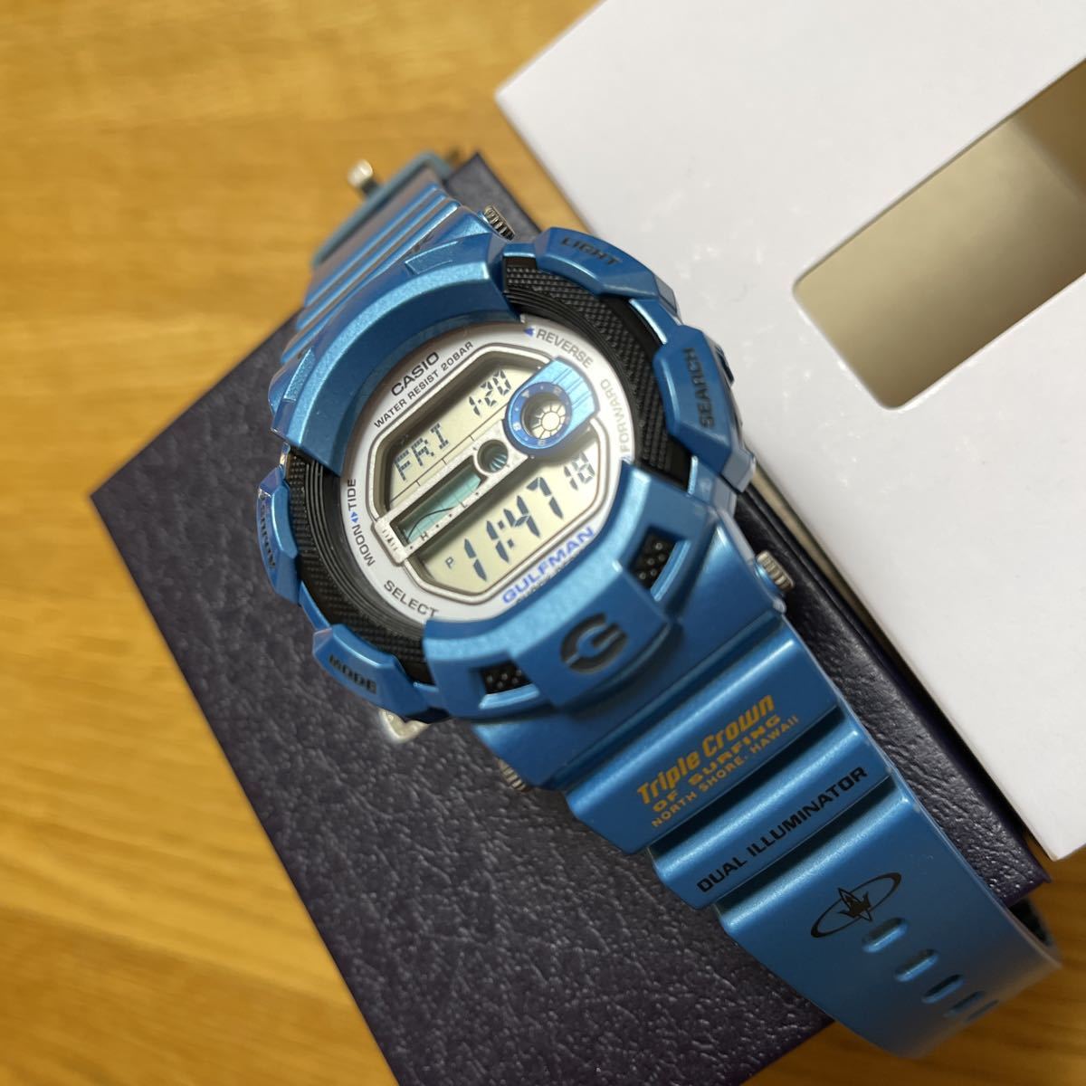 国際ブランド】 CASIO 電池交換済！ サーフィン 新品 未使用品 生産