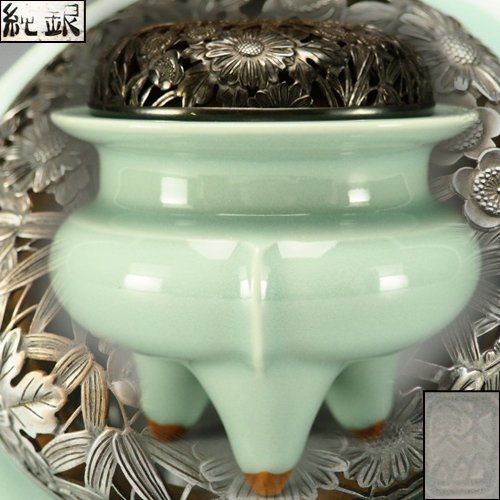 ボトムスス単品 【値下】双風斎 純銀 轆轤目 ロクロ目 棗 105.10g 共箱
