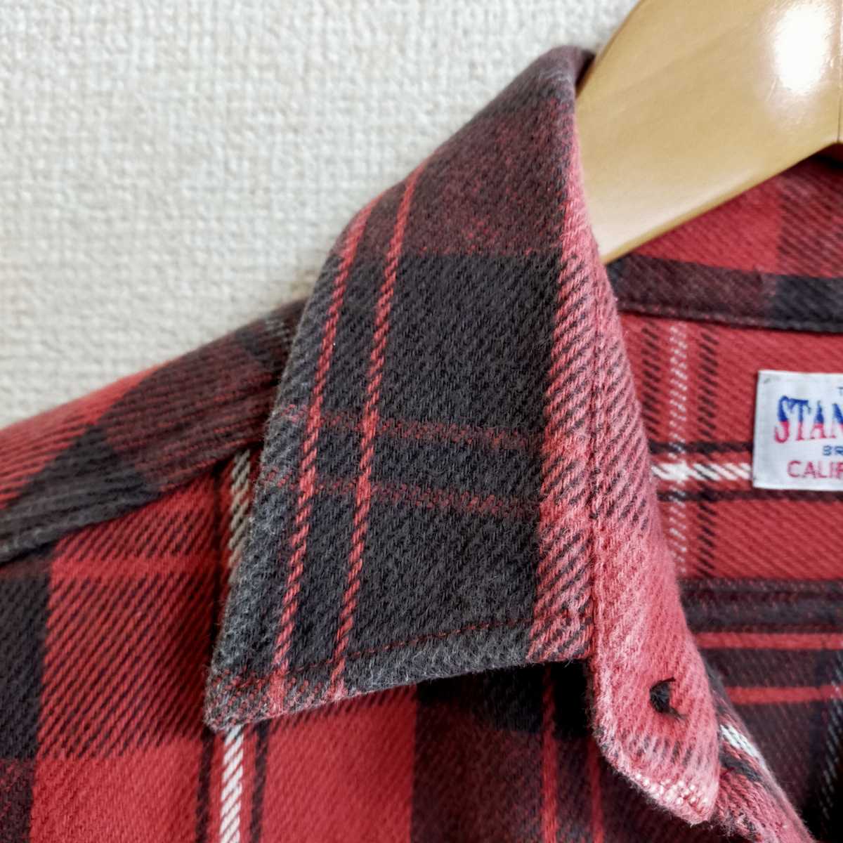 STANDARD CALIFORNIA スタンダードカリフォルニア チェックシャツ ネルシャツ M レッド(赤)|Yahoo!フリマ(旧PayPayフリマ) STANDARD CALIFORNIA スタンダードカリフォルニア チェックシャツ ネルシャツ M レッド(赤)|Yahoo!フリマ(旧PayPayフリマ)