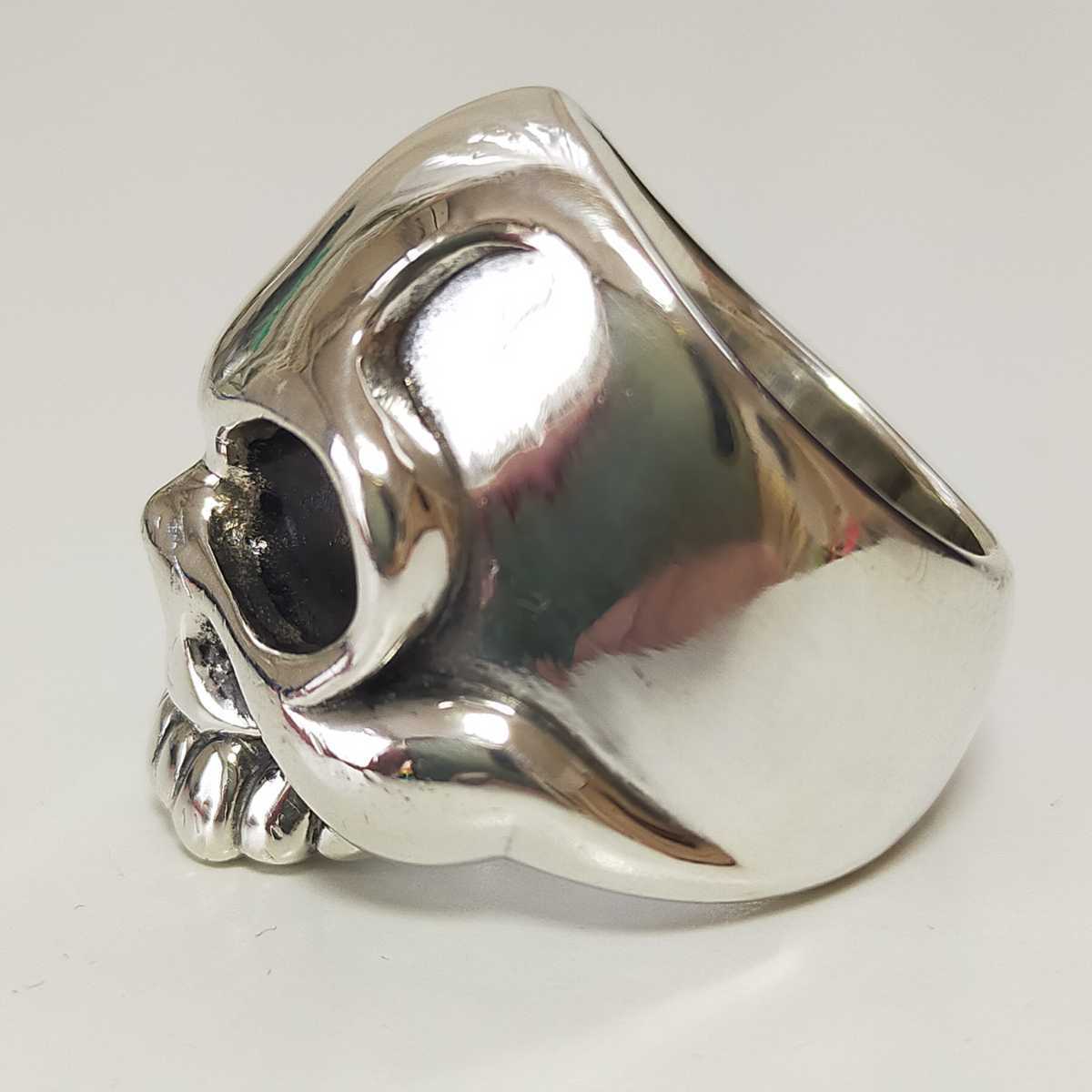 GARNI ガルニ 希少廃盤 スカルリング 指輪 17号 silver925 GARNI ガルニ 希少廃盤 スカルリング 指輪 17号 silver925