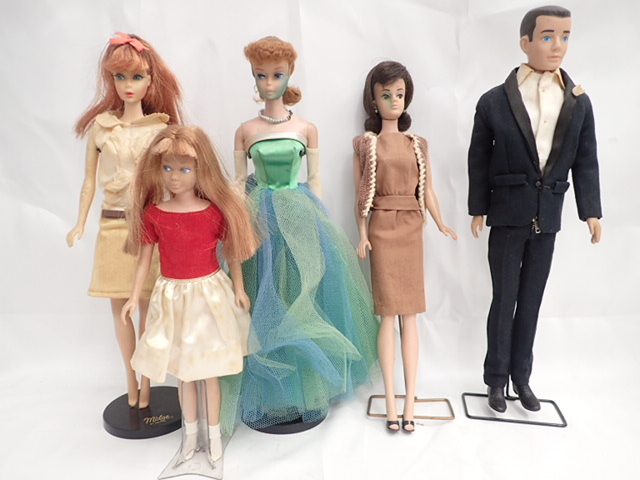 1211[T]当時物♪ MATTEL Barbie SKIPPER 着せ替え人形 ヴィンテージ バービー人形 ケン タグ付き洋服いろいろセット♪1963 1966 1958 1960の画像2