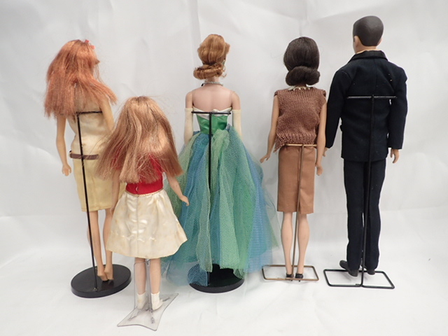 1211[T]当時物♪ MATTEL Barbie SKIPPER 着せ替え人形 ヴィンテージ バービー人形 ケン タグ付き洋服いろいろセット♪1963 1966 1958 1960の画像3