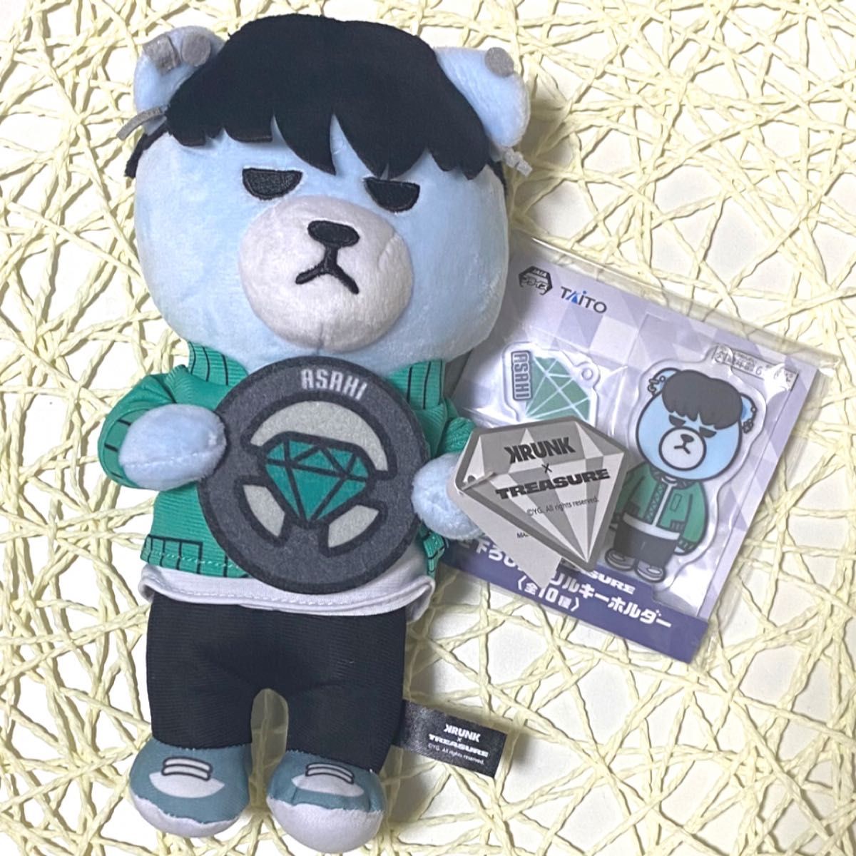 KRUNK×TREASURE ぬいぐるみ アサヒ