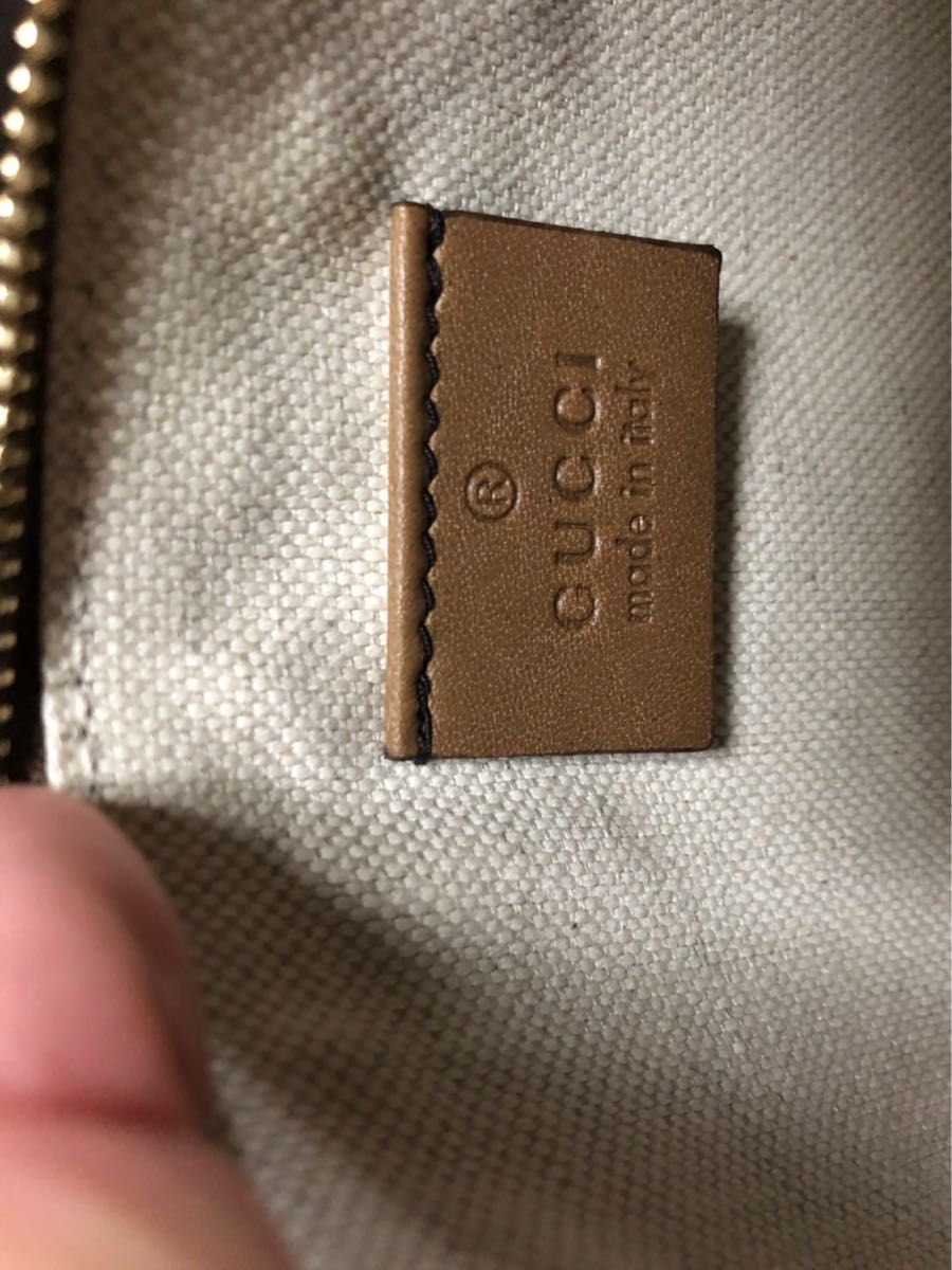 希少】GUCCI ポーチ付き GG柄 トートバッグ ベージュ GGキャンバス