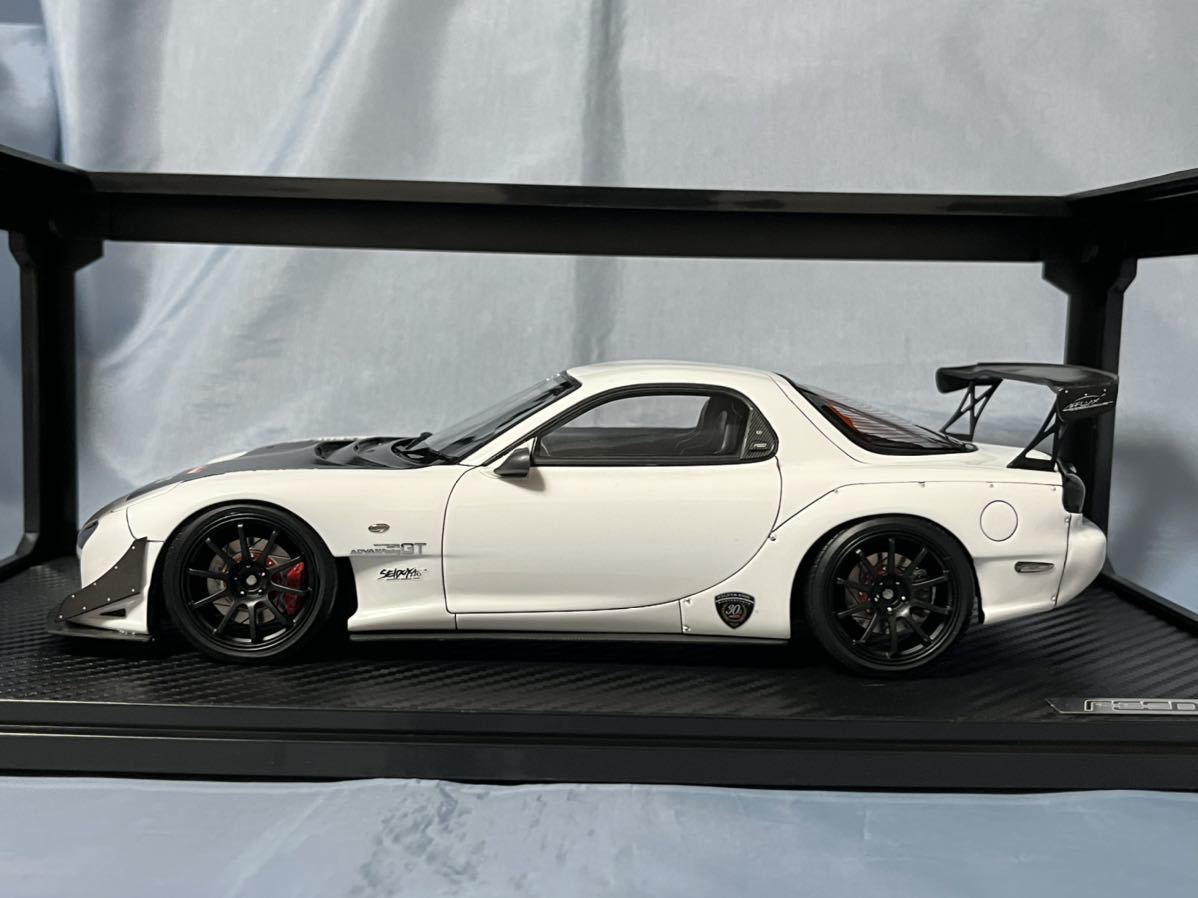 IG(イグニッションモデル)製 マツダ RX-7 (FD3S) FEED 白 1/18-