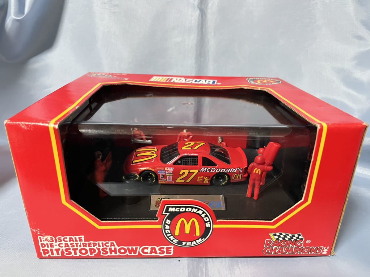  Racing Champion made Nascar pito Stop showcase McDonald's racing team 1/43