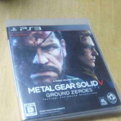 PS3【メタルギアソリッド5 GROUND ZEROS】コナミ　送料無料、返金保証
