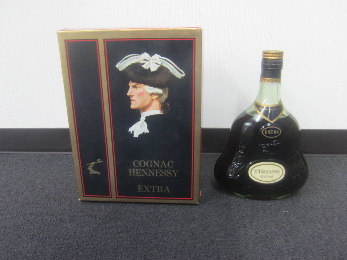 古酒 COGNAC HENNESSY EXTRA ヘネシー エクストラ Jas Hennessy ジャズ